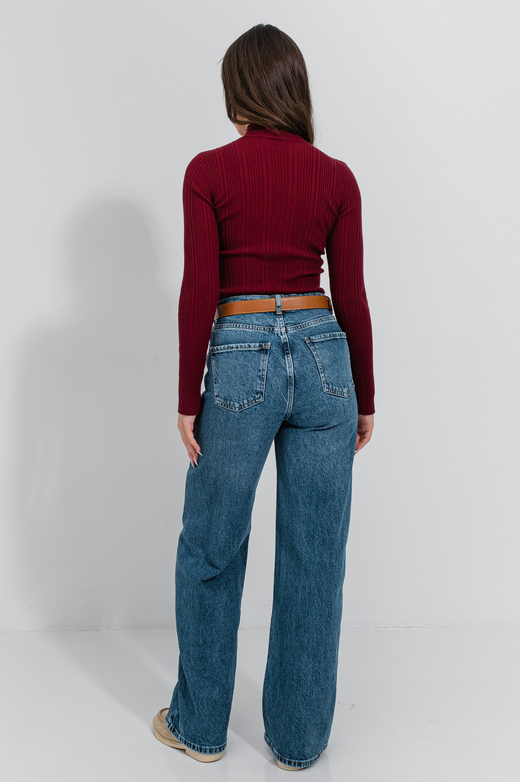 Джинси wide leg Тесні, фото №4
