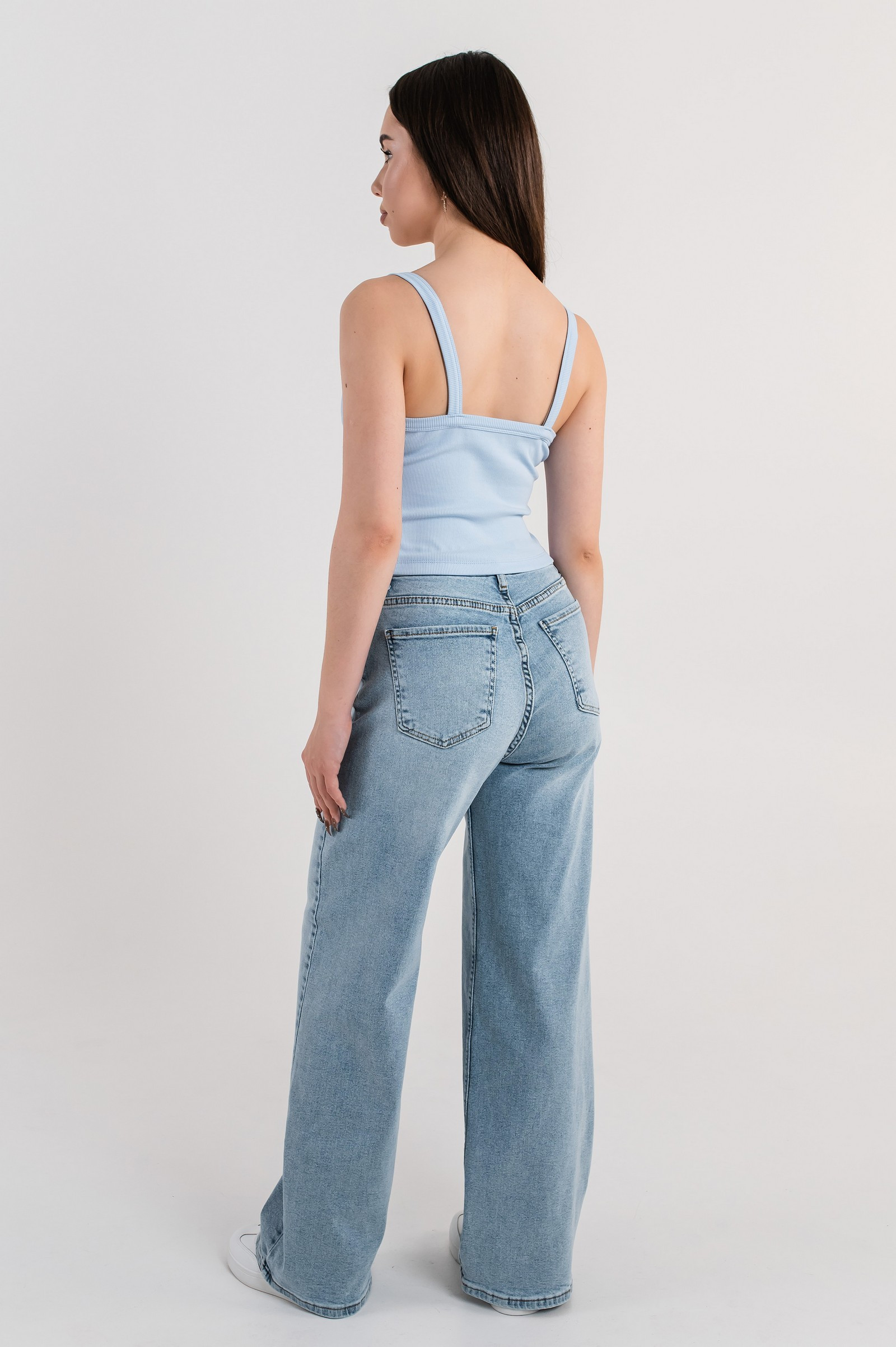 Джинси wide leg Тесні, фото №4