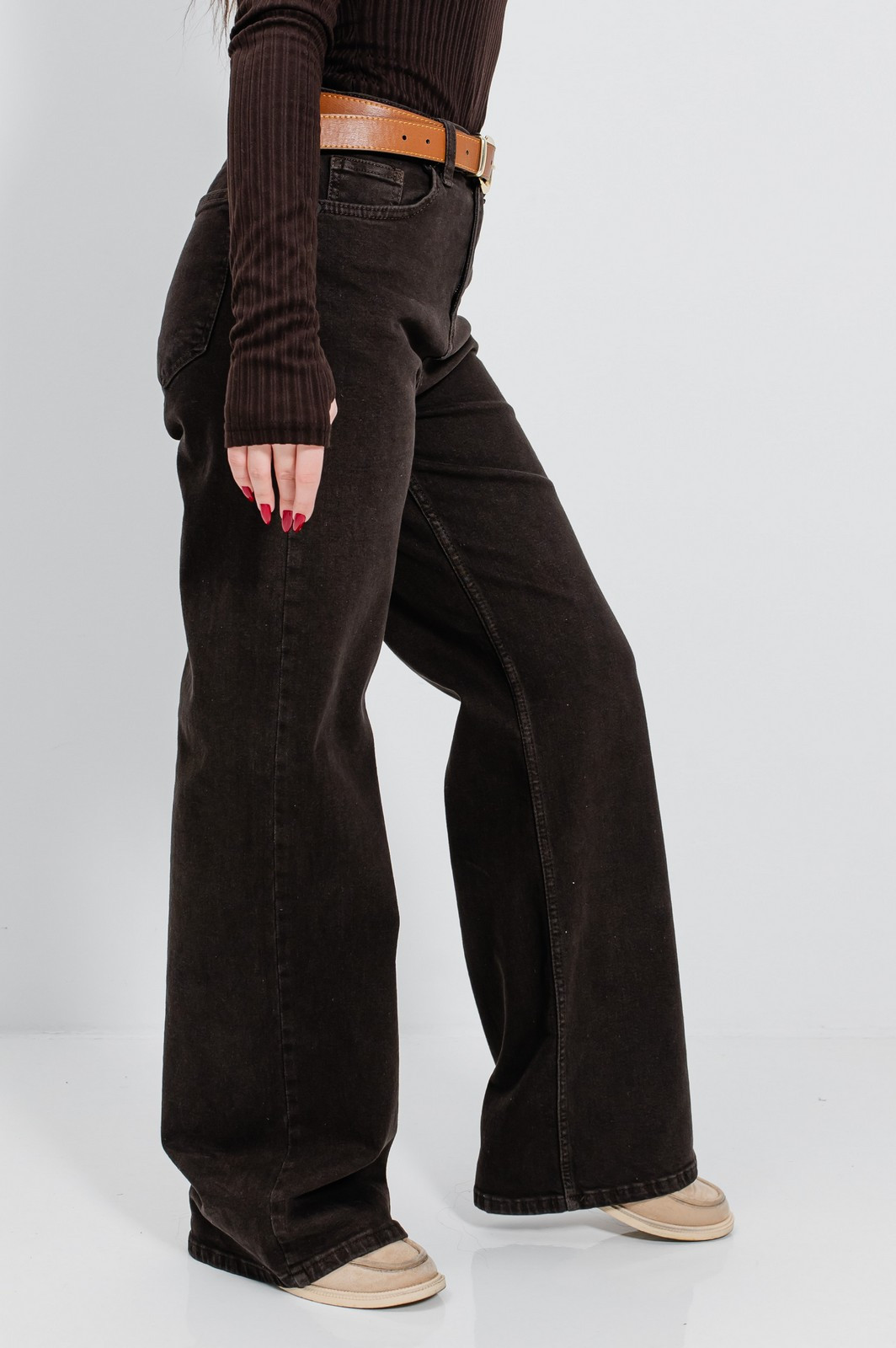 Джинси wide leg Тесні, фото №5