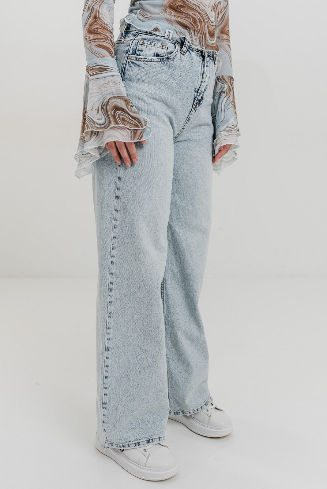 Джинси wide leg Тесні, фото №2
