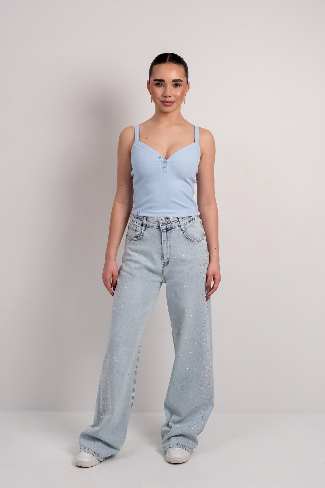 Джинсы wide leg Арелин, фото №4